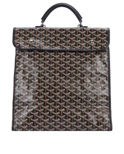 Saint Léger Foldable Backpack, Canvas, Black, SUT020212, DB